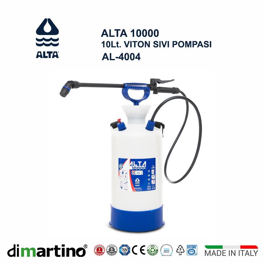 Dimartino  ALTA 10000 FPM VITON Sivi Pompasi 10Lt.