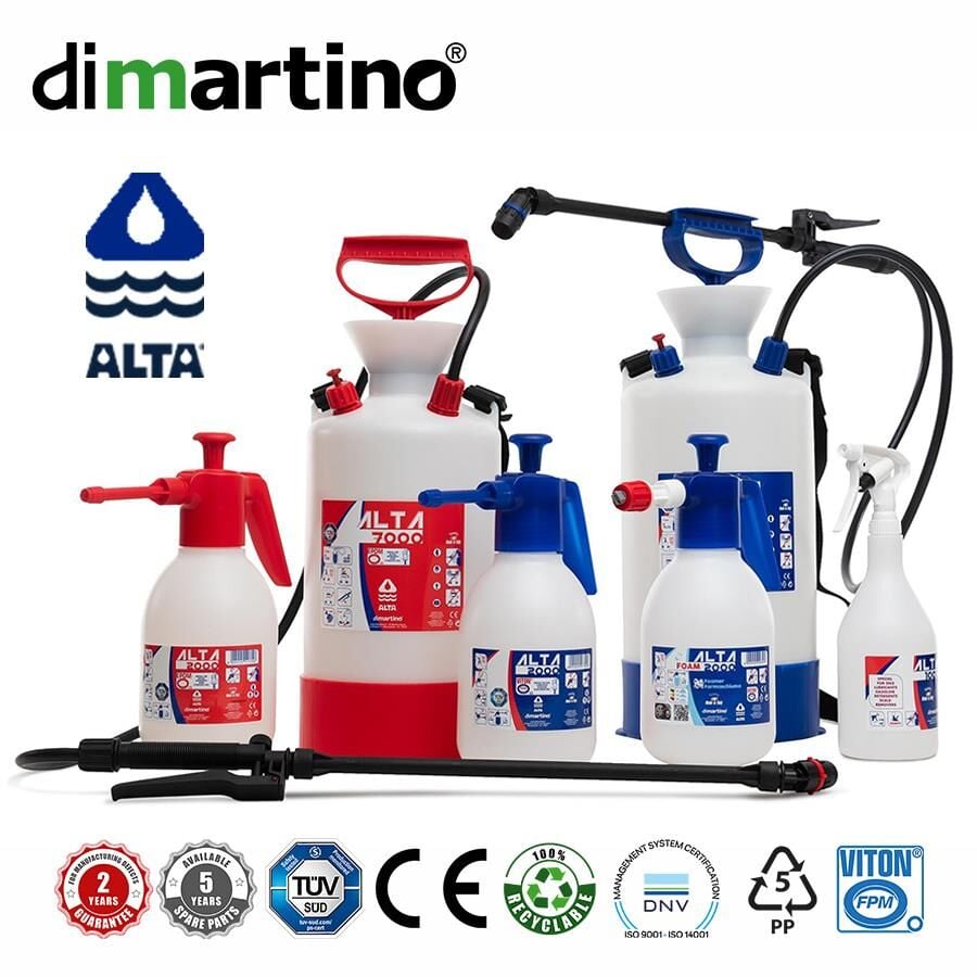 Dimartino  ALTA 10000 FPM VITON Sivi Pompasi 10Lt.
