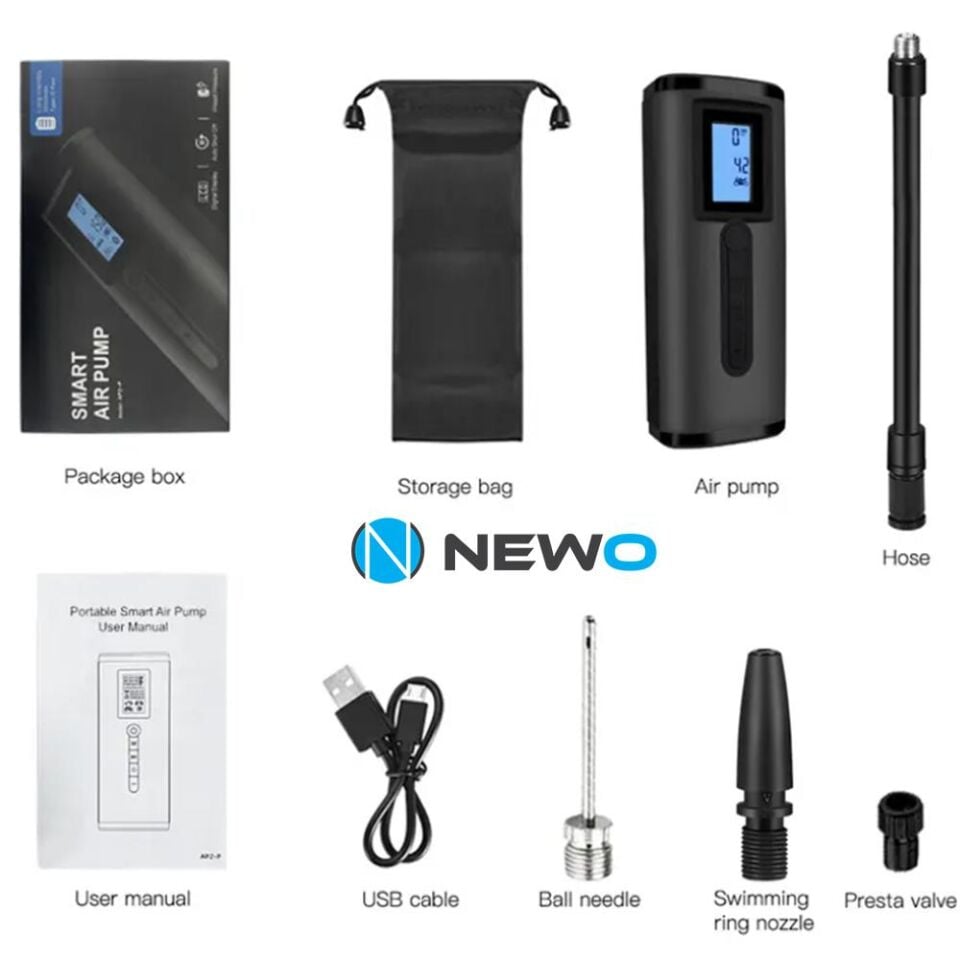 Newo sarjli Lastik sisirme Pompasi Isikli AP2-P