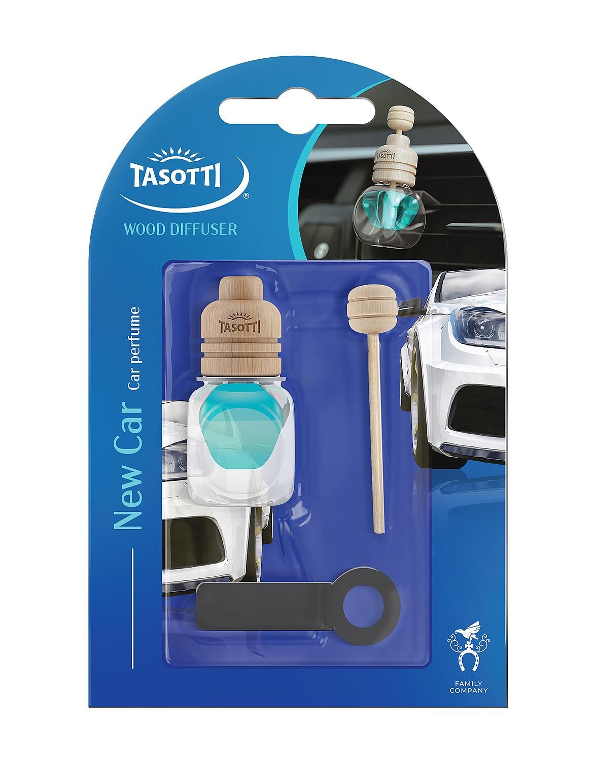 Tasotti Wood Diffuser (New Car) Sifir Oto Esansli Kalorifer Geçme Koku 7ml.