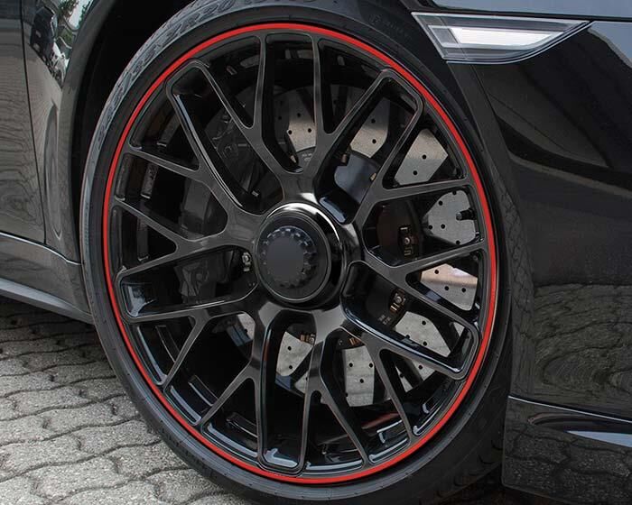 Foliatec Jant serit Seti ve Montaj Aparati 215x4cm-6mm Kirmizi