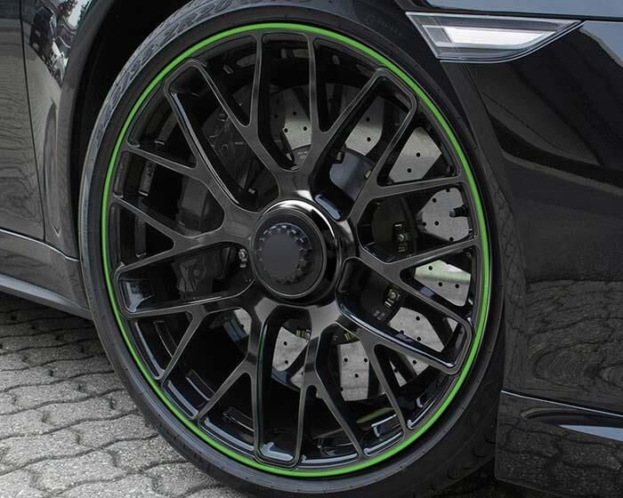 Foliatec Jant serit Seti ve Montaj Aparati 215x4cm-6mm Yesil