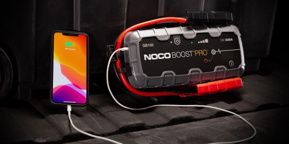 Noco Boost Pro GB150 12V 3000 Amper Lityum Akü Takviye + Powerbank + Led Lamba + Eva Çanta