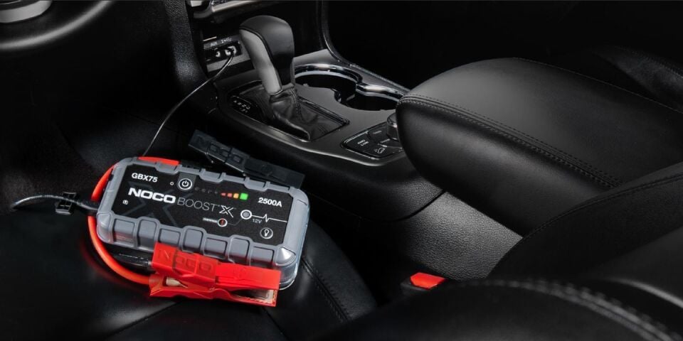 Noco Boost X GBX75 12V 2500 Amper Lityum Akü Takviye + Powerbank + Led Lamba  + Eva Çanta