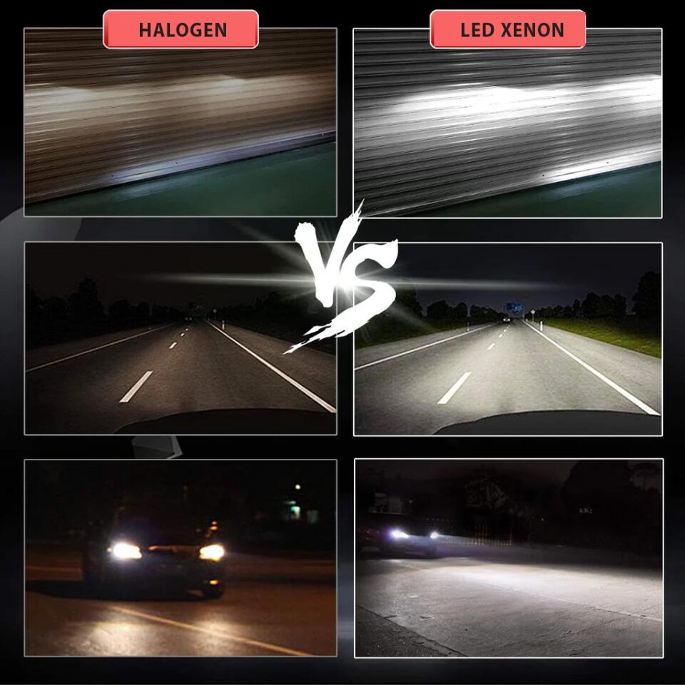 Niken Far Ampulü Led Xenon Pro Serisi H11