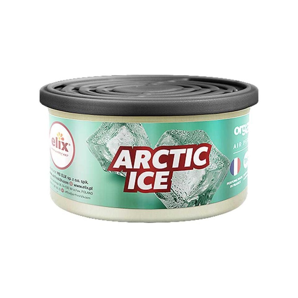 ELIX Organik Metal Kutuda Dogal Liflere Emdirilmis Özel Aromali Koku - Arktik Buz