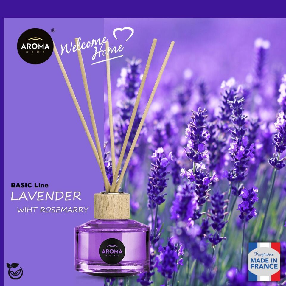 Aroma Home Basic Line Likit Koku Lavender With Rosemary 50ml.