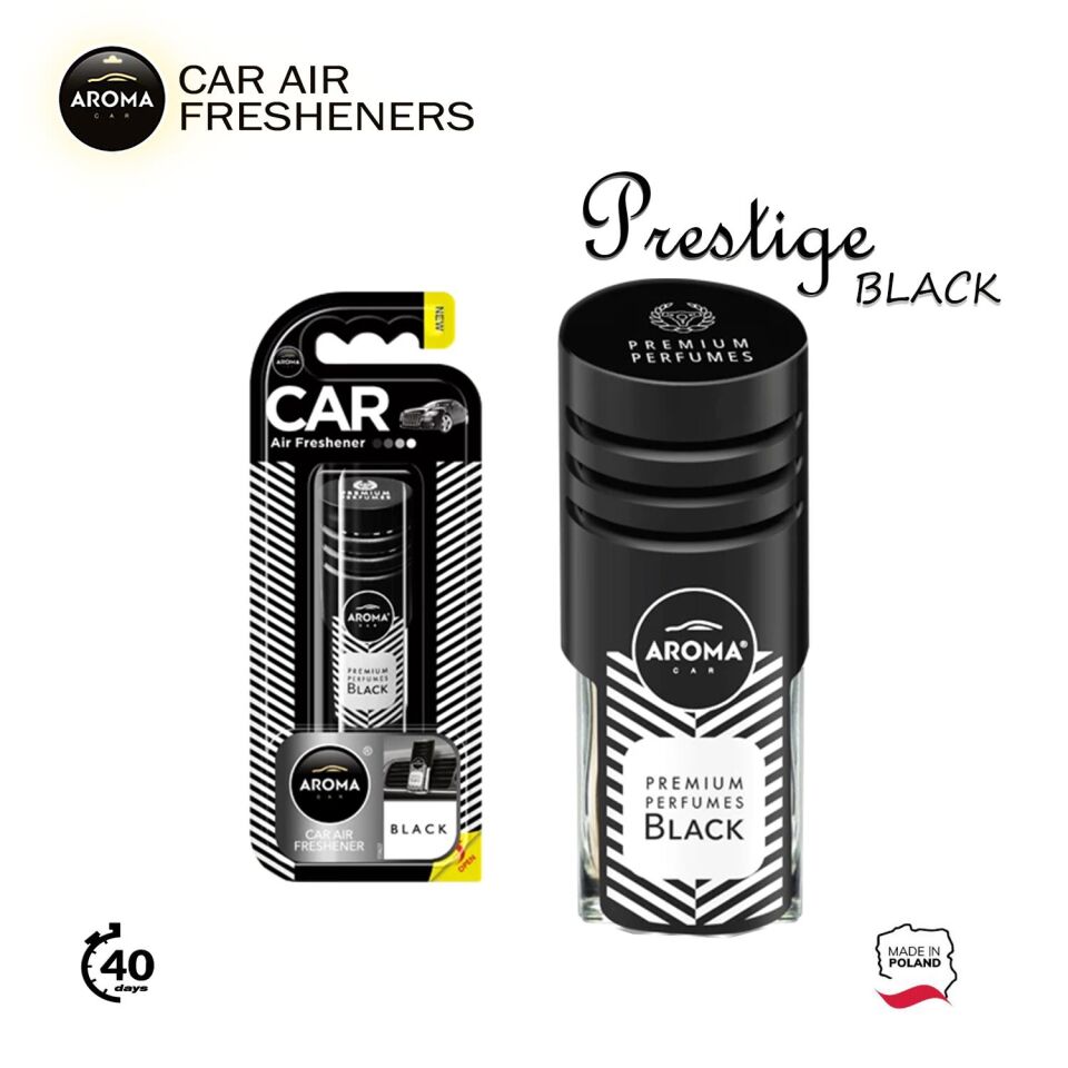 Aroma Prestij Kalorifer Geçme Koku - Siyah