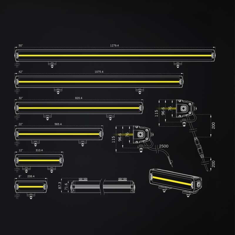 Strands Off-Road Led Bar Siberia XP DR 22'' (56cm) 809427