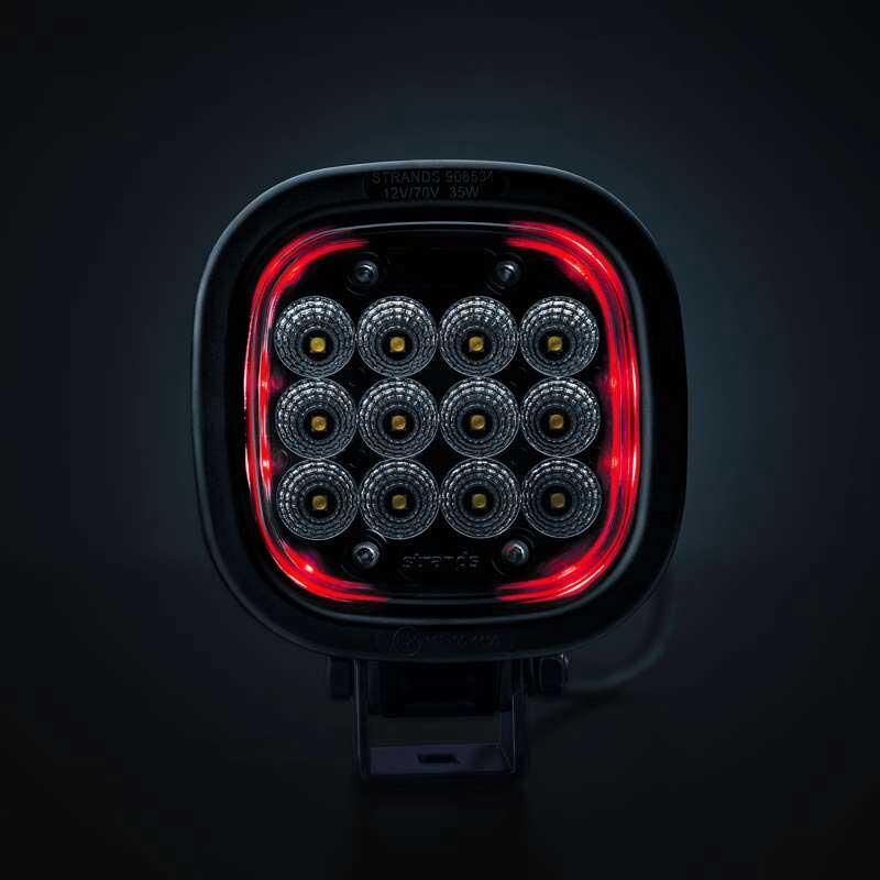 Strands Off-Road Led Lamba President Red 24W 908538