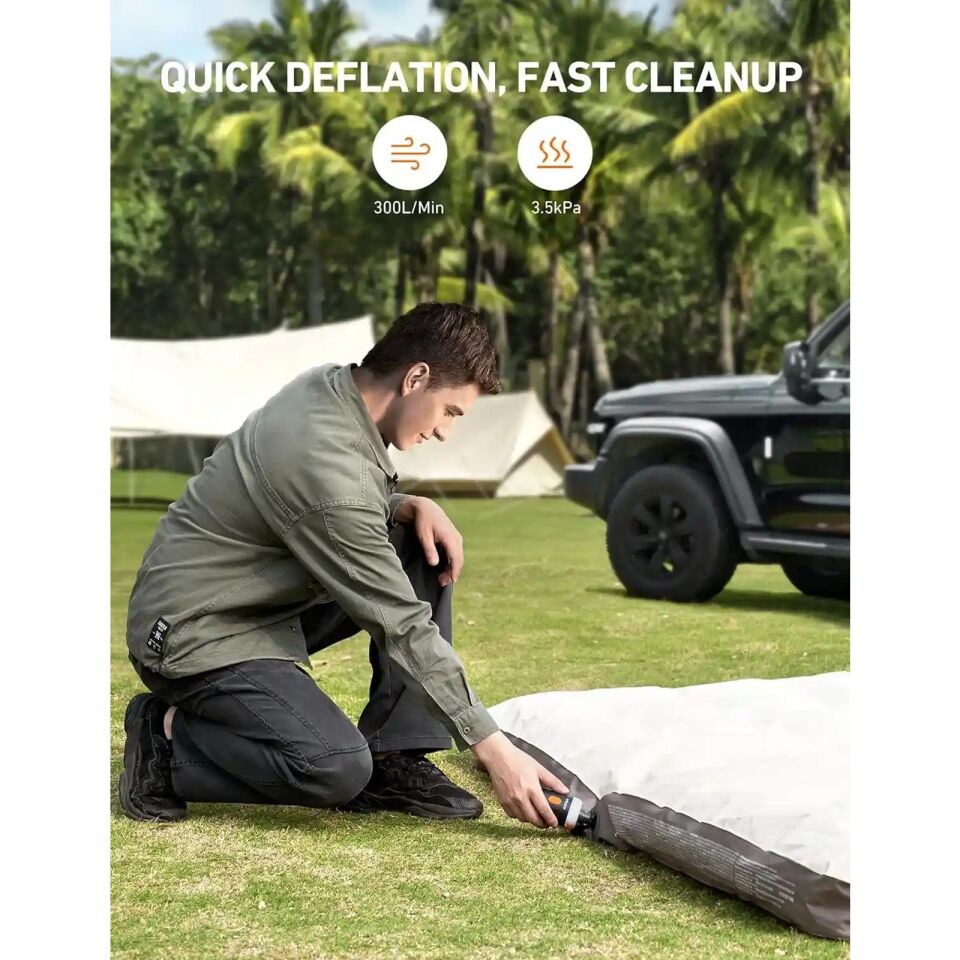 Astroai Mini Sarjli Hava Pompasi 3000mAH AIRUN BC3