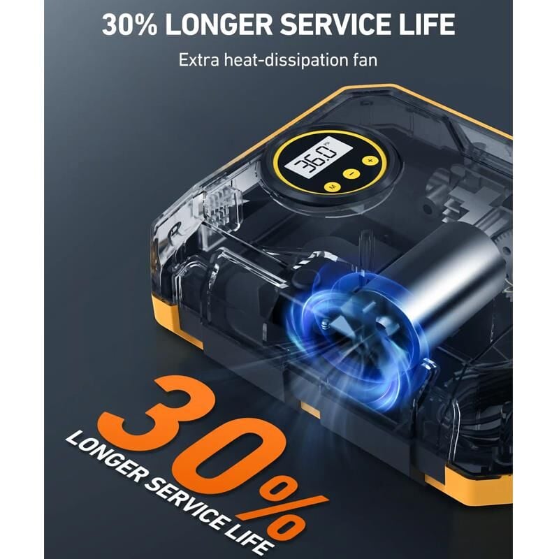 Astroai Otomatik Lastik Sisirme Pompasi Isikli 100PSI CZK-3674