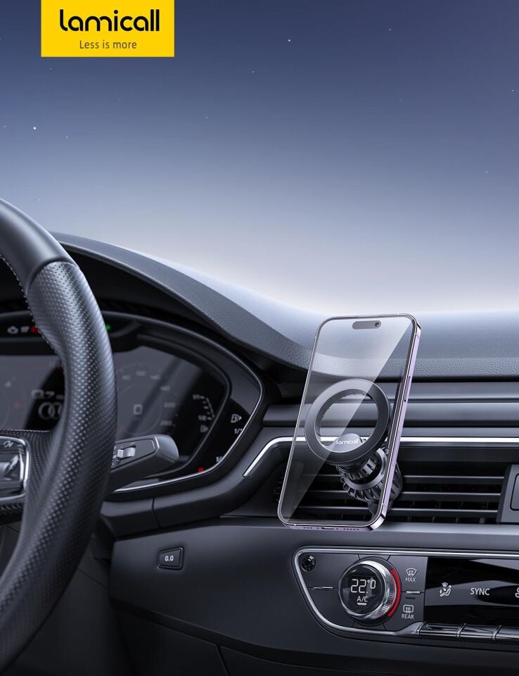 Lamicall Araç Içi Cep Telefon Tutucu Güçlü Miknatis STCV03