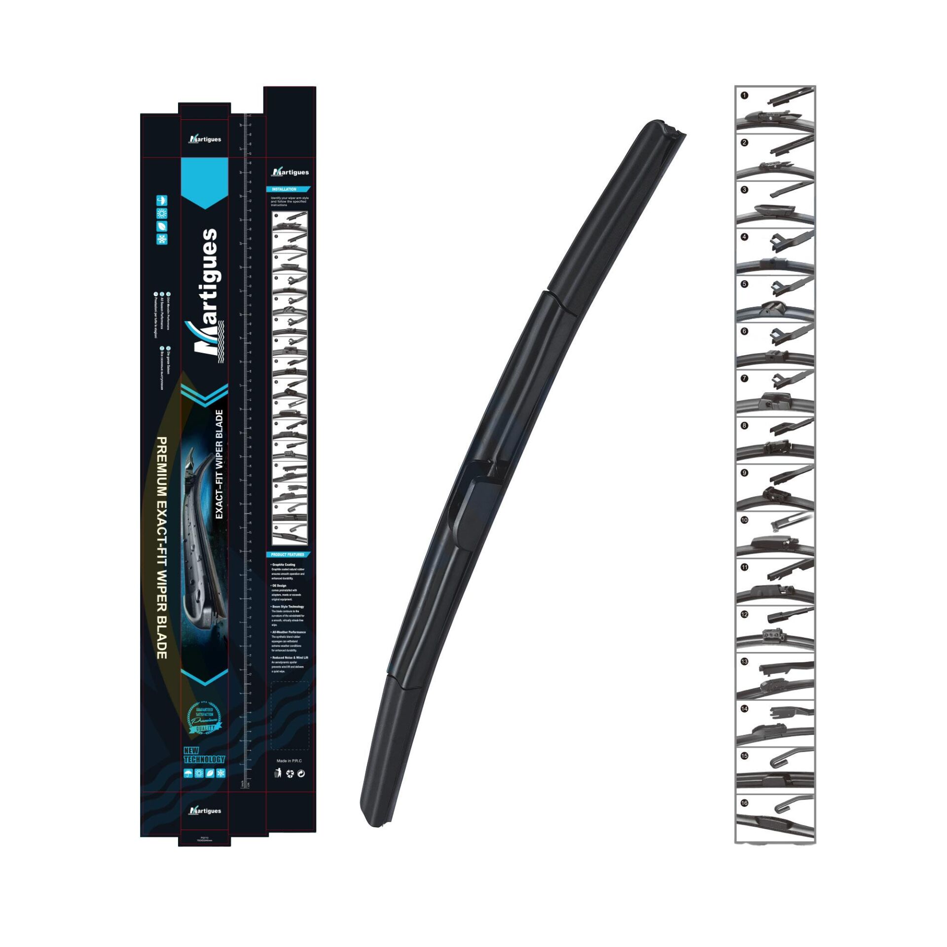 Martigues Silecek Hibrit Kadjar 15› Qashqai 14› Prius Iii 09› Verso 09› Crv 07-12 Accord 2002 650+42