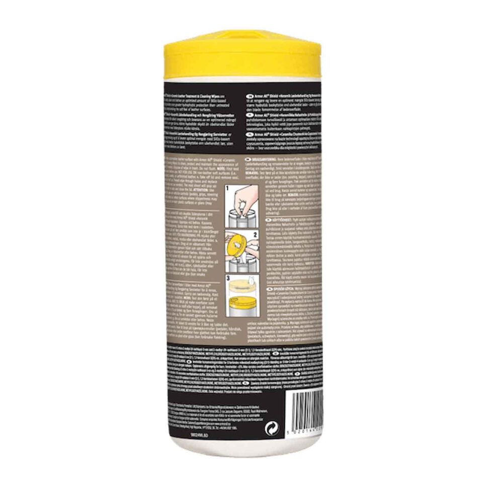 Armor All Shield Seramik Deri Temizleme Mendili