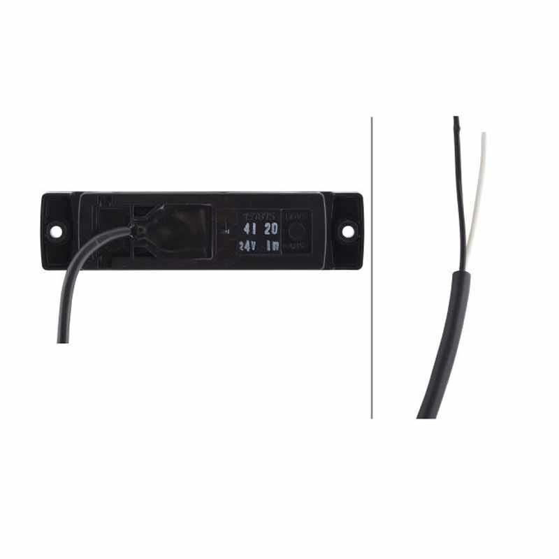 Hella Kamyon Park Lambasi Reflektörlü Yatay Montaj 24V 2PS008645-001