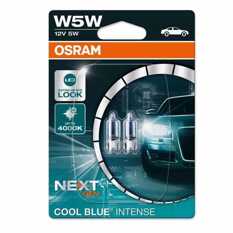 Osram Yardimci Sinyal Lamba Mavi 12V 5W 50Lm 2825CBN-2BL
