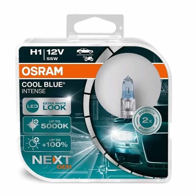 Osram Far Ampulü Halojen Mavi 12V 55W 1550Lm 64150CBN-HCB