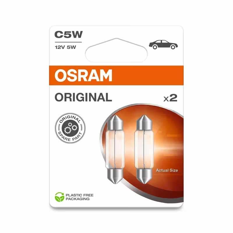 Osram Plaka Lambasi Original 12V 5W 6418-2BL
