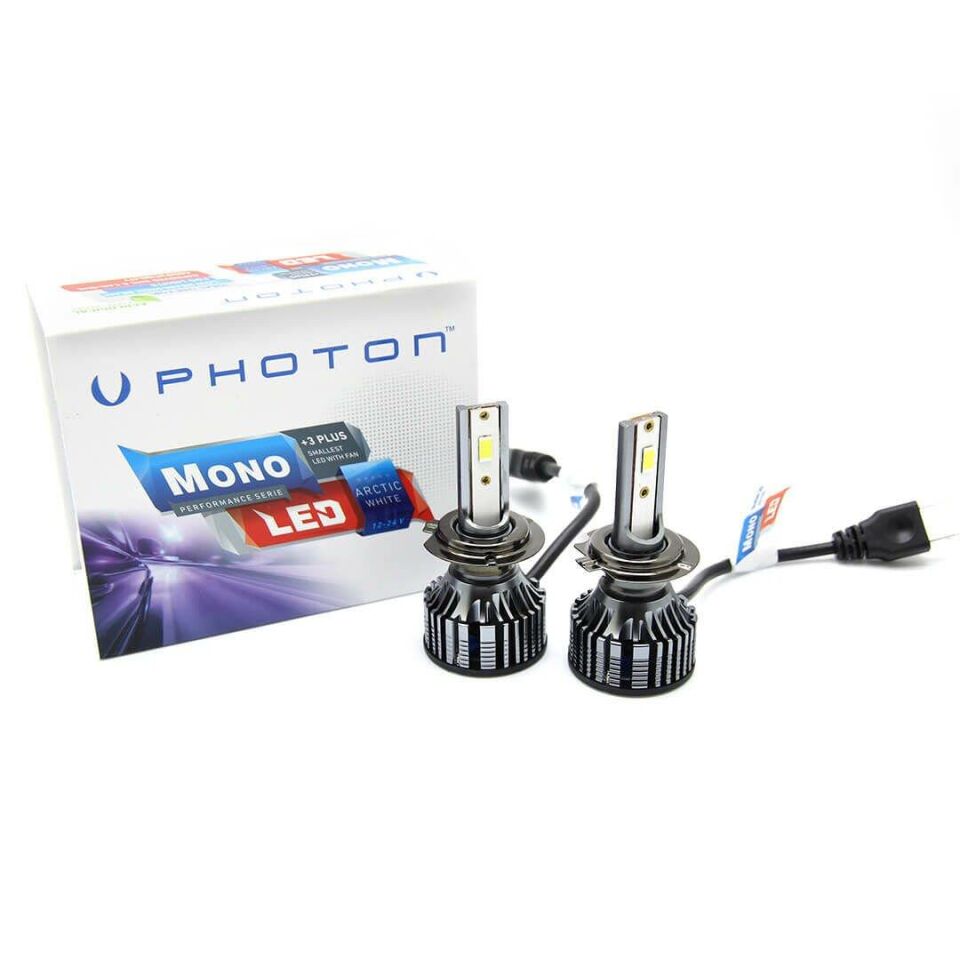 Photon Far Ampulü Led Headlight Mono Serisi +3 Plus H7