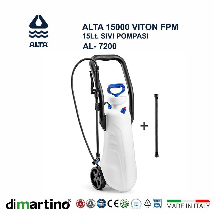 Dimartino ALTA 15000 FPM VITON Sivi Pompasi 15 Lt.