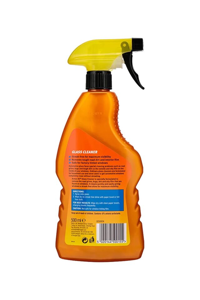Armor All Cam-Ayna Temizleyici 500ml.