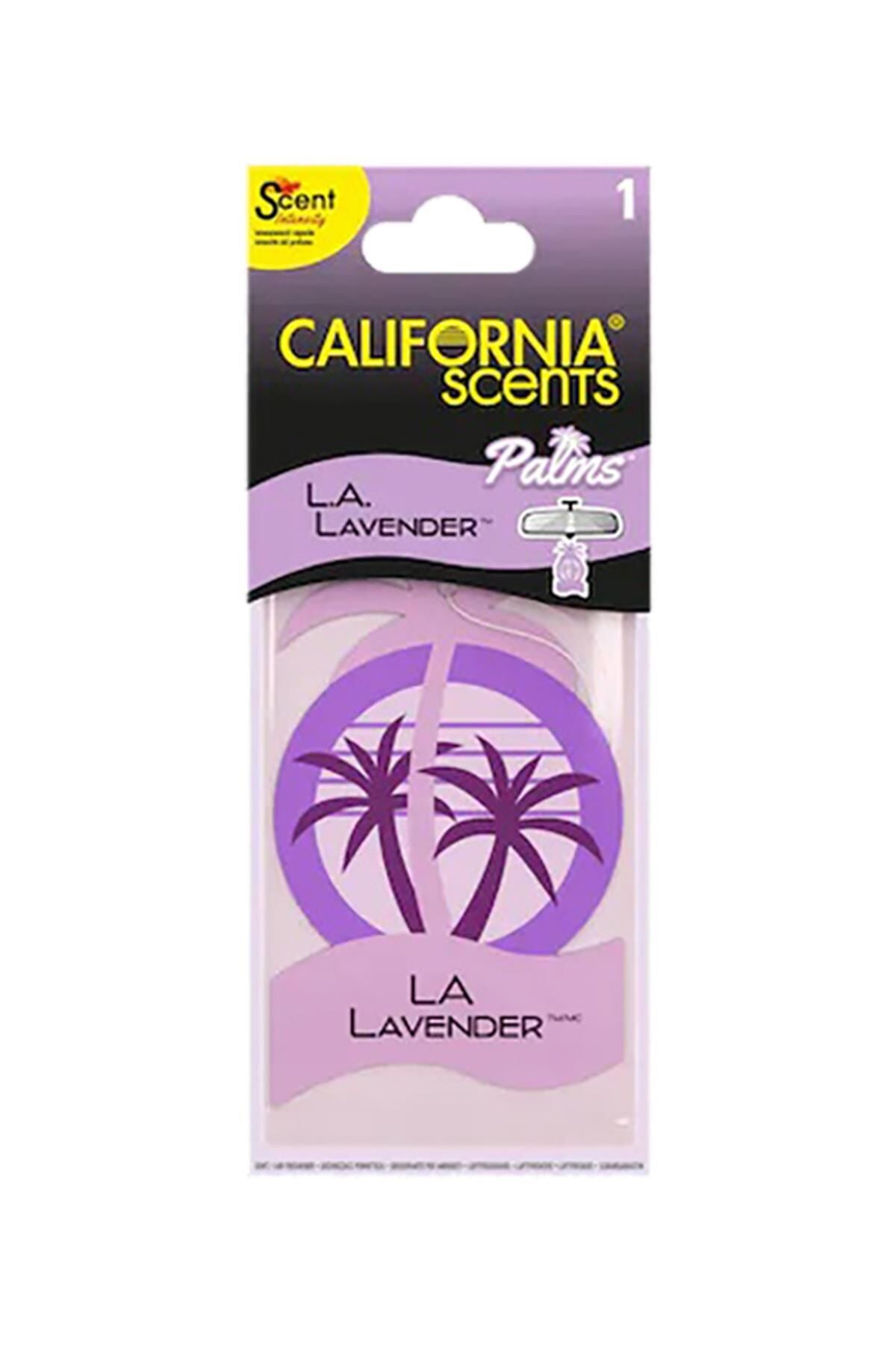 California Scents Palms LA Lavender Lavanta Çiçegi Parfümlü Asma Koku.