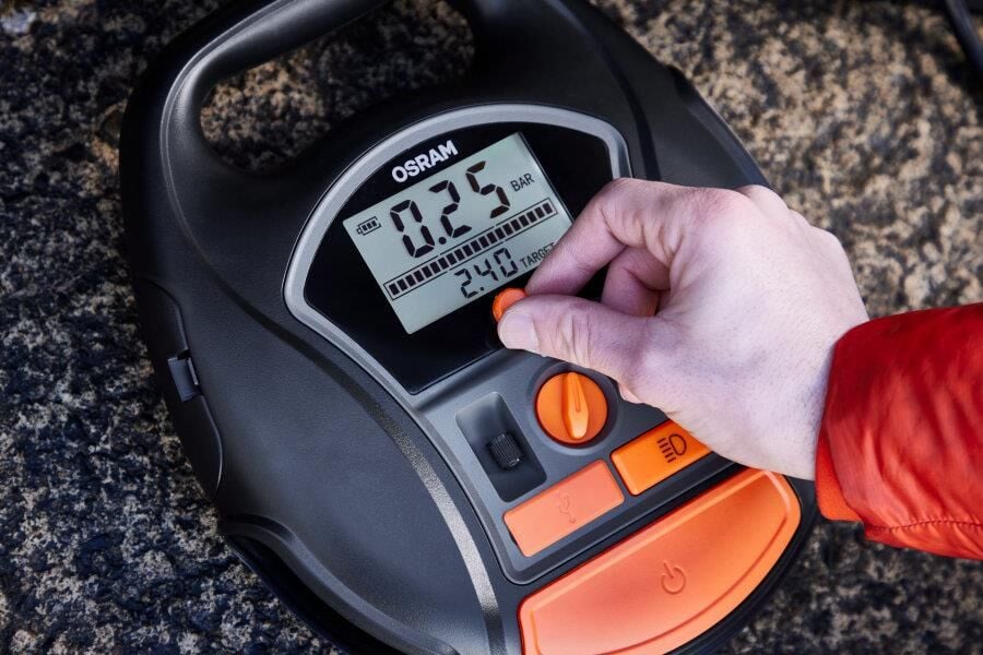 Osram Tyreinflate 6000 Dijital sarjli Lastik sisirme Kompresörü Hava Pompasi OTI6000