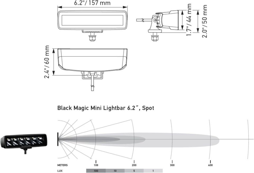 Hella Uzun Hüzme 12/24V Halojen Hareketli Montaj 1FB358176-211