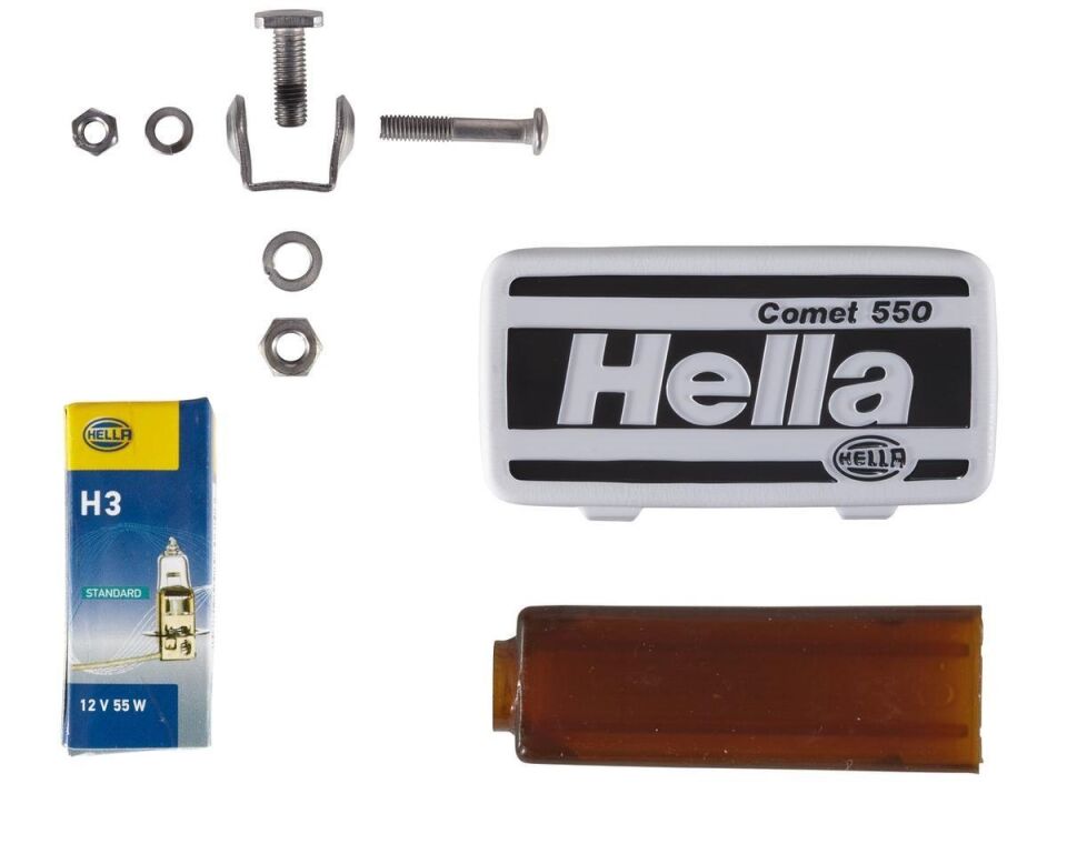 Hella Uzun Hüzme 12/24V H3 Halojen Far 1FD005700-431
