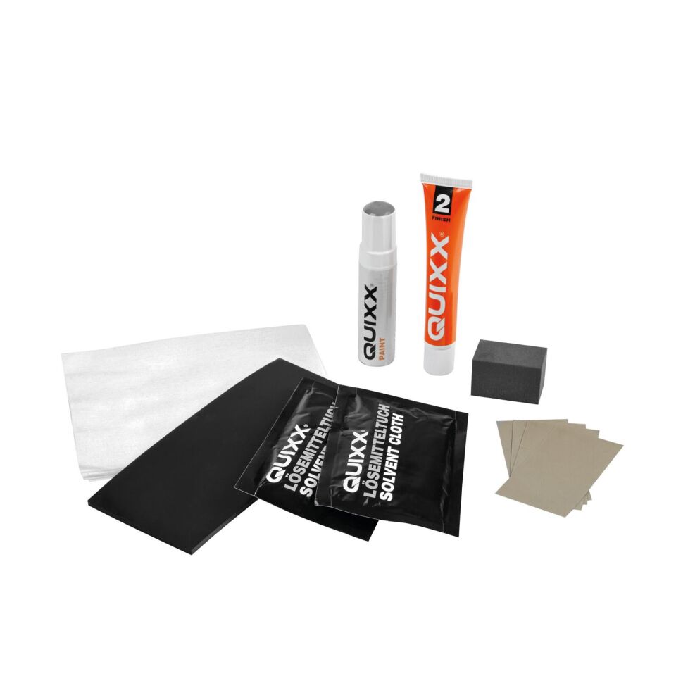 QUIXX Oto Boyasi Tas izi Onarim Seti-Gri Boya