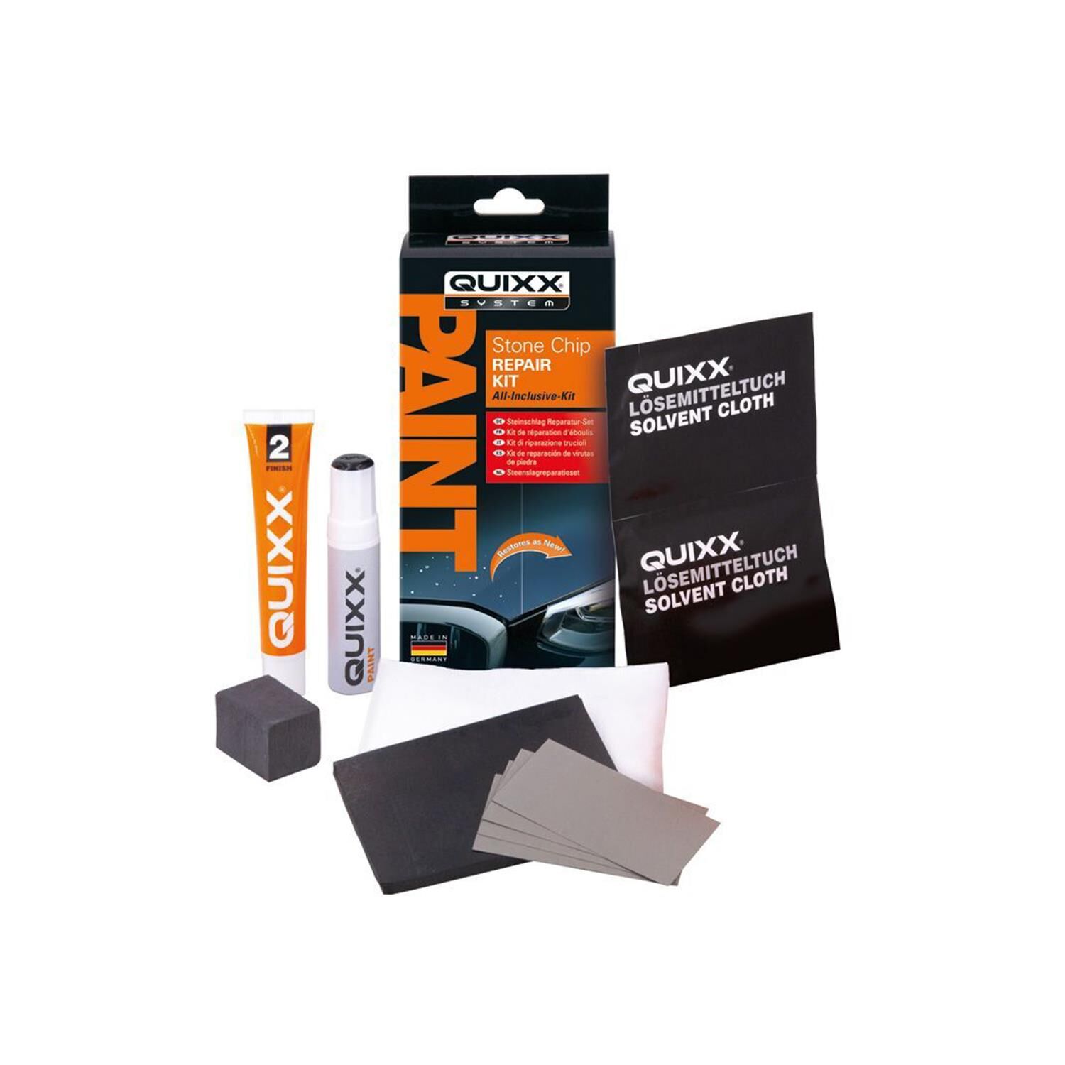 QUIXX Oto Boyasi Tas izi Onarim Seti-Siyah Boya