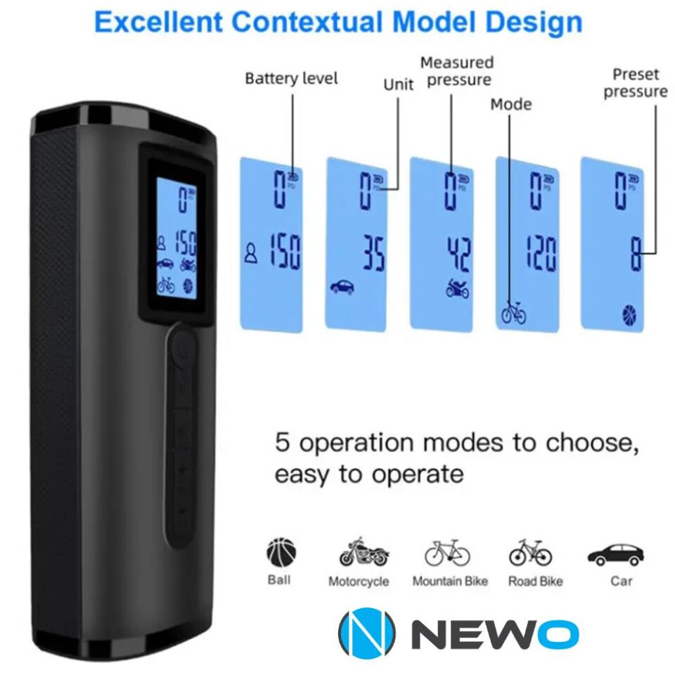 Newo sarjli Lastik sisirme Pompasi Isikli AP2-P