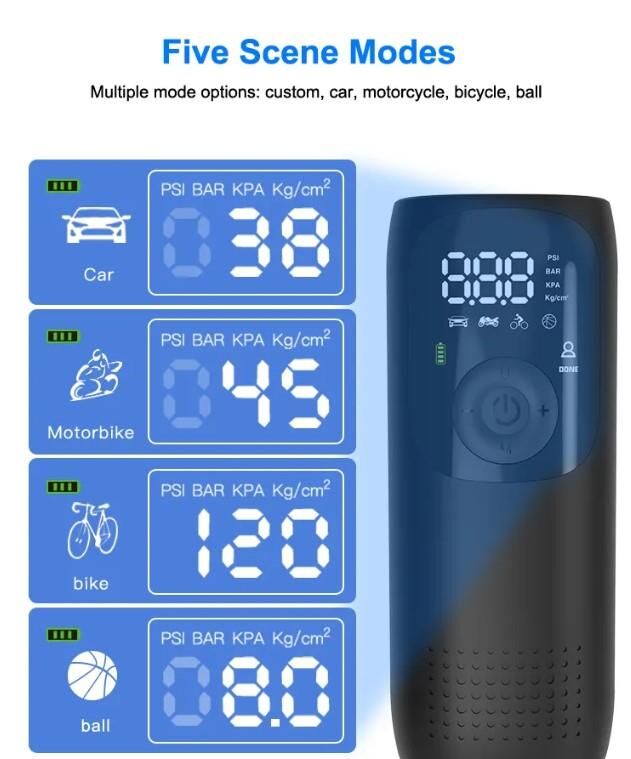 Newo sarjli Lastik sisirme Pompasi Isikli LP2