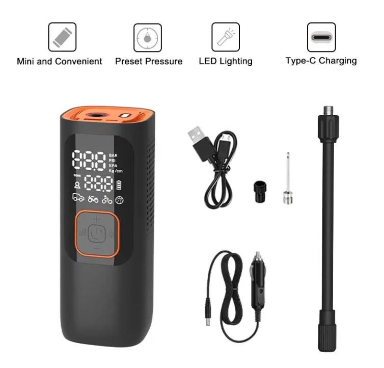 Newo sarjli Lastik sisirme Pompasi Isikli NW01-P