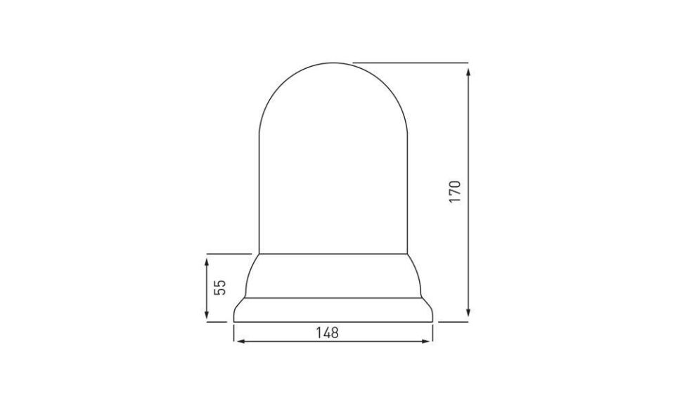 Emir Döner Tepe - ikaz Lambasi 12V Sari Miknatisli Çakmak Fisli EMR03