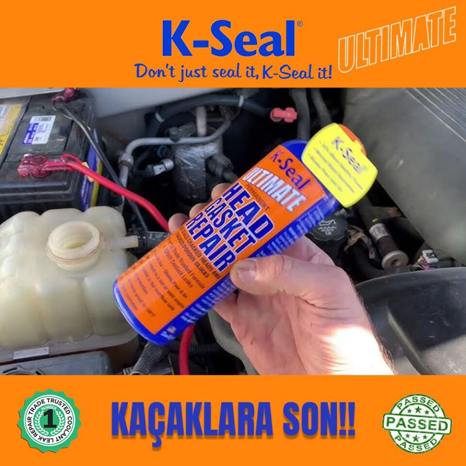 K-Seal Ultimate Çok Amaçli Sivi Sogutma Sivisi Radyatör Kaçak Kalici Onarim 472ml