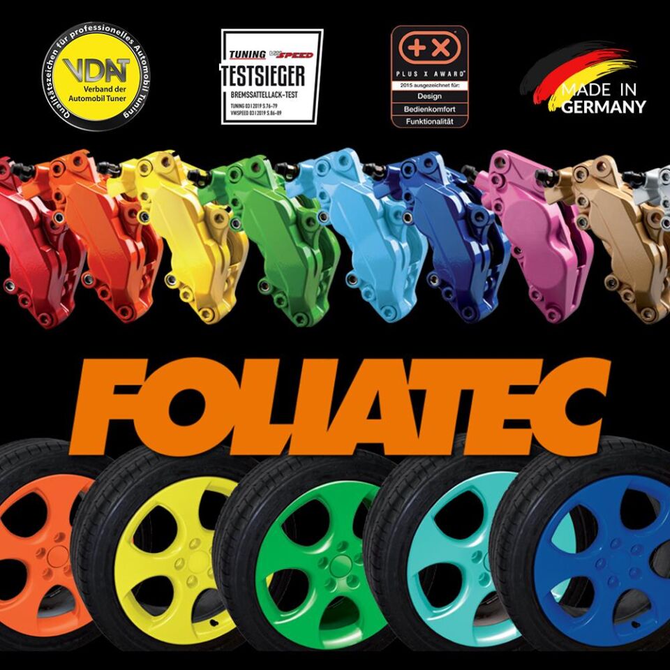 Foliatec Jant Metal Sprey Folyo Yüzey Kaplama Seti 2x400ml. Antrasit Metal Mat