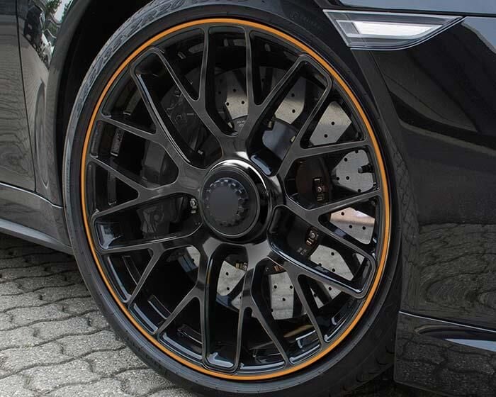 Foliatec Jant serit Seti ve Montaj Aparati 215x4cm-6mm Turuncu