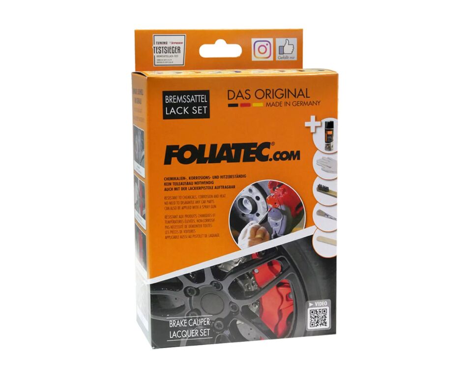 Foliatec Fren Kaliperi Boya Seti 3 Komponet Yaris Sarisi