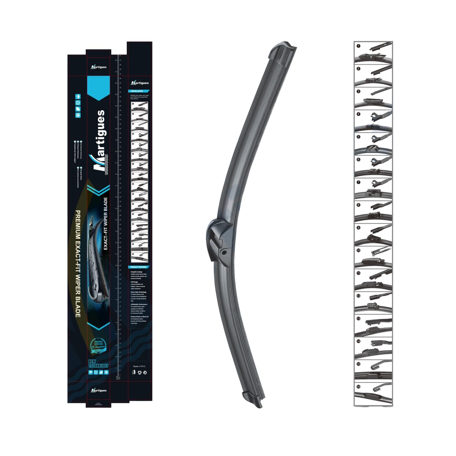 Martigues Silecek Muz Mercedes-Benz C200 C220 Cdi C Class W204 Cls W218 600+600Mm 90904