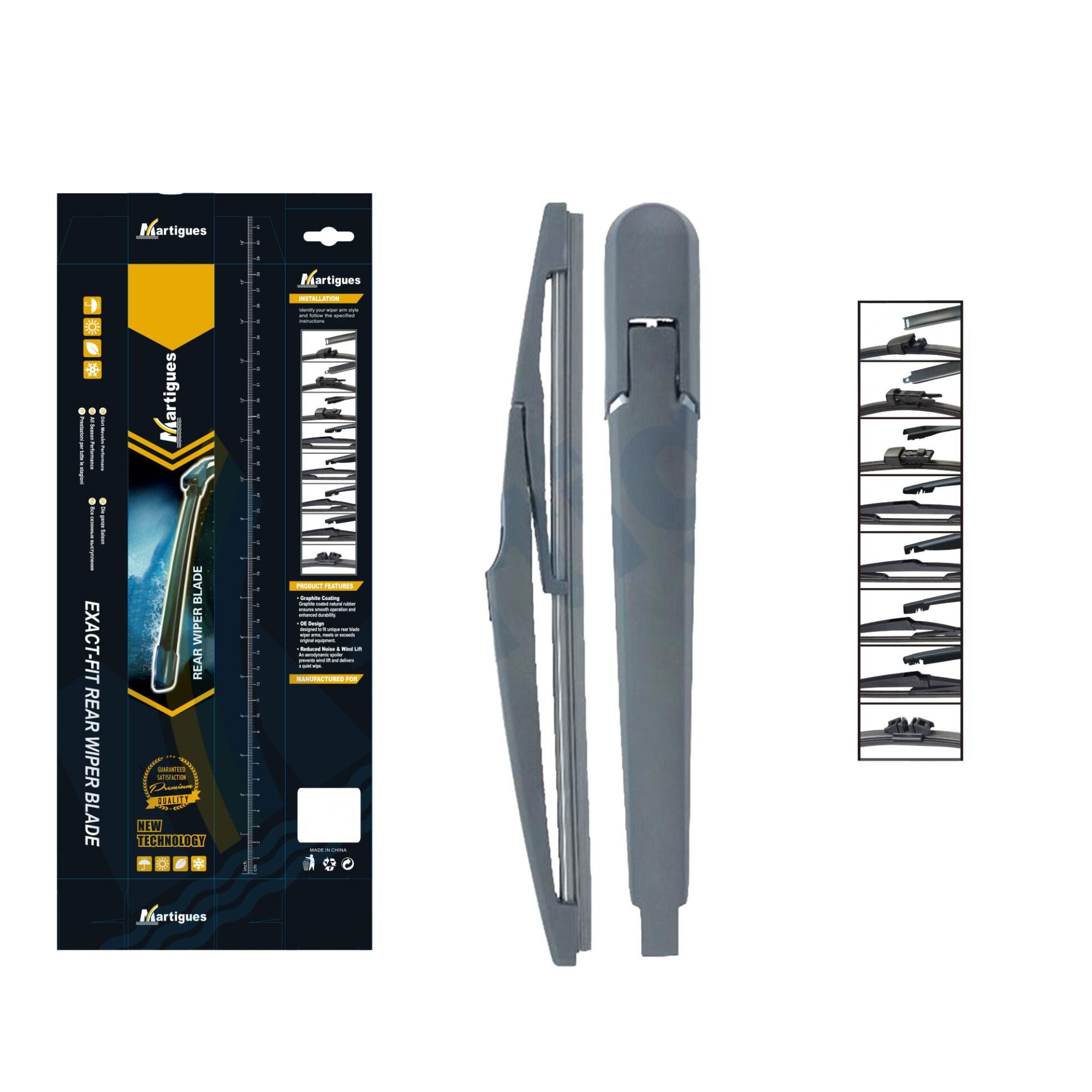 Martigues Silecek Arka Takim Soul 2010-> 299 Mm 280 Mm