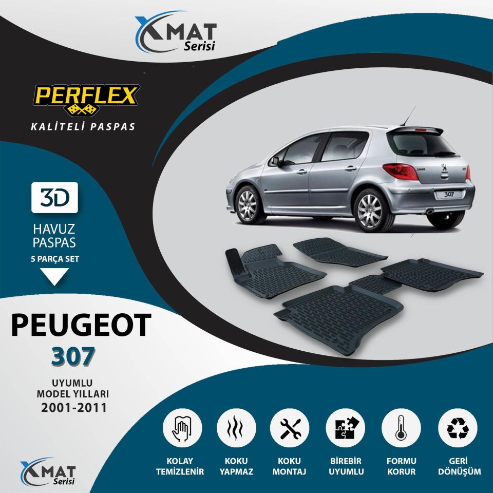 Perflex Paspas 3D Havuzlu X-Mat 307 2001-2011