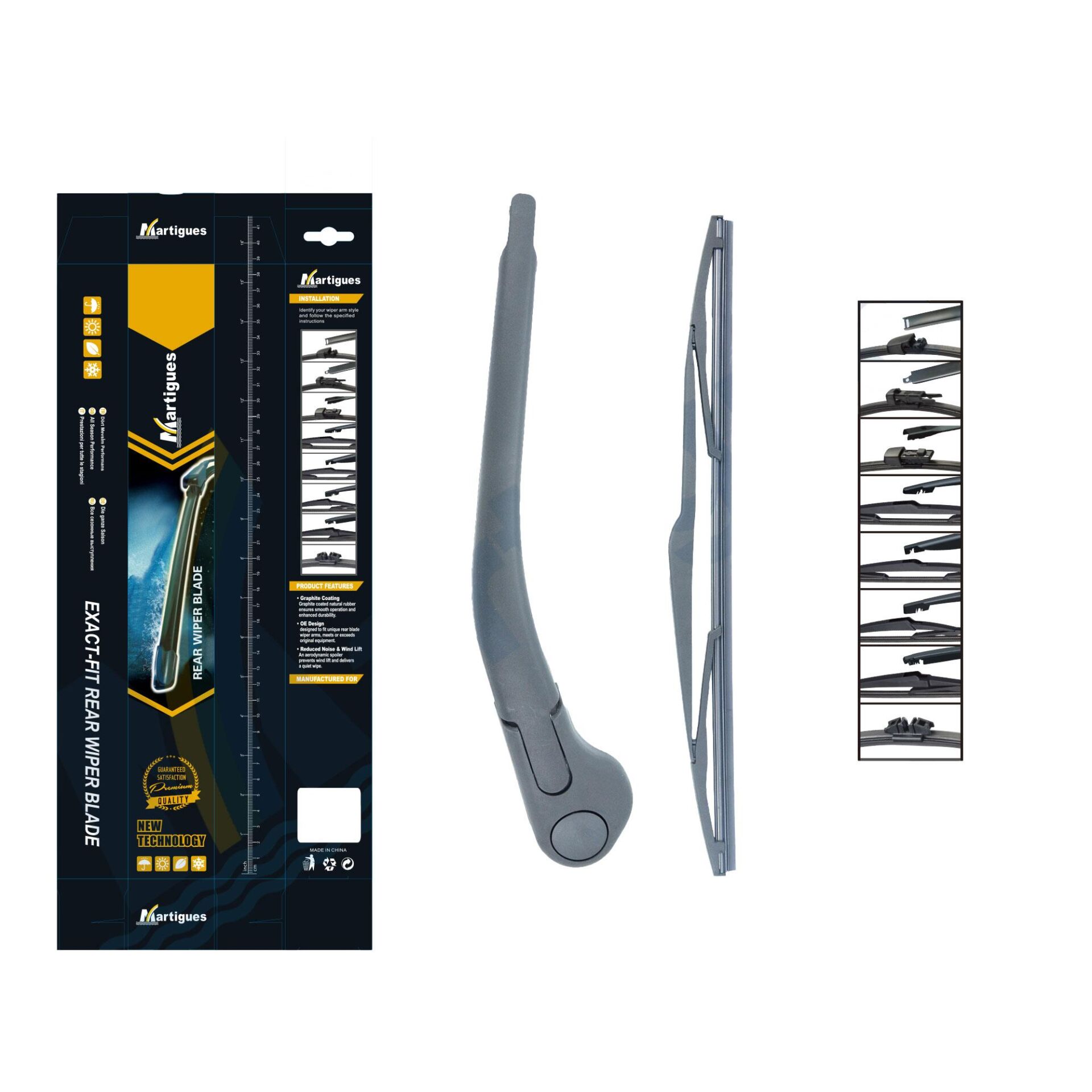 Martigues Silecek Arka Takim 206 Sw 02 273 Mm 360 Mm