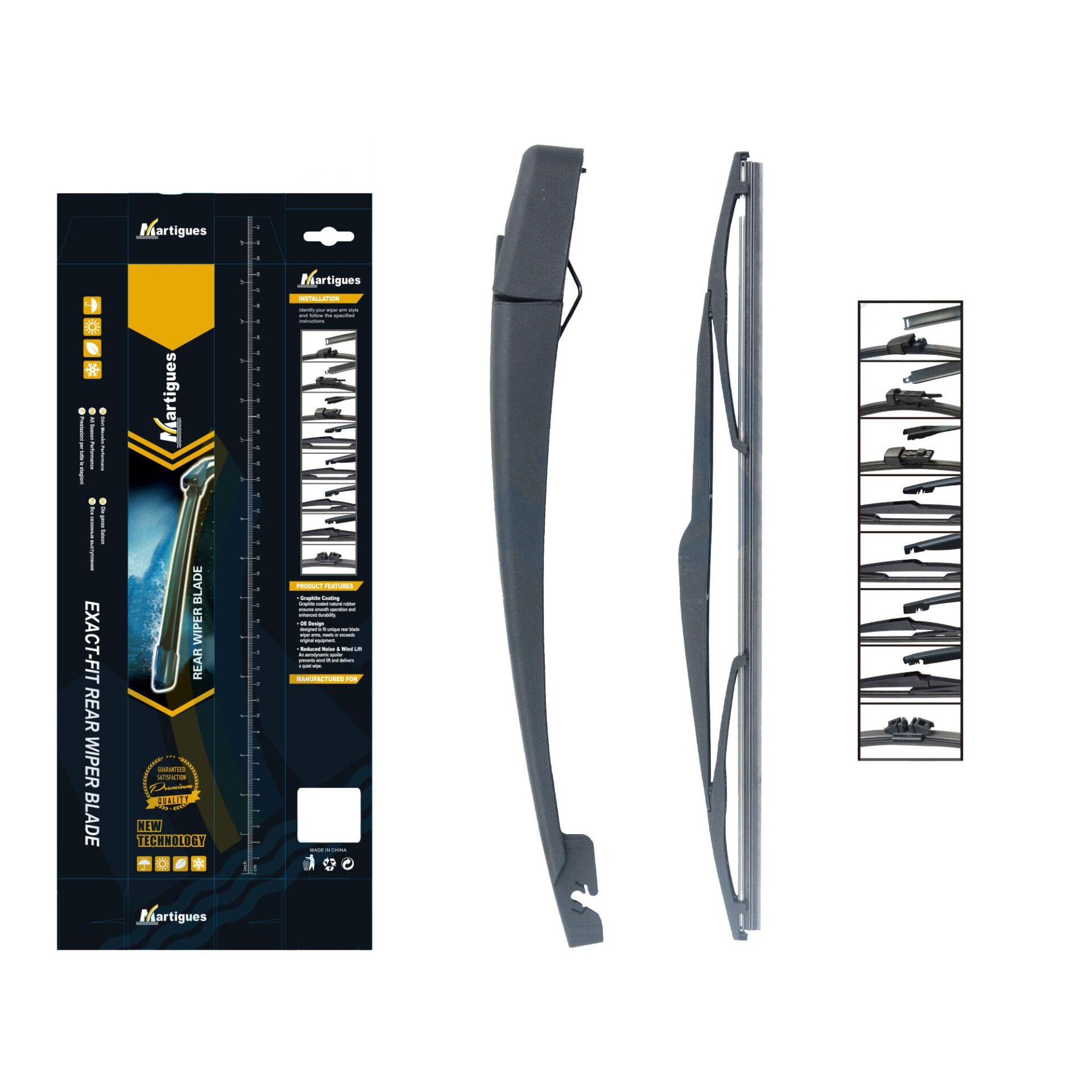 Martigues Silecek Arka Takim C4 Picasso 06 310 Mm 360 Mm