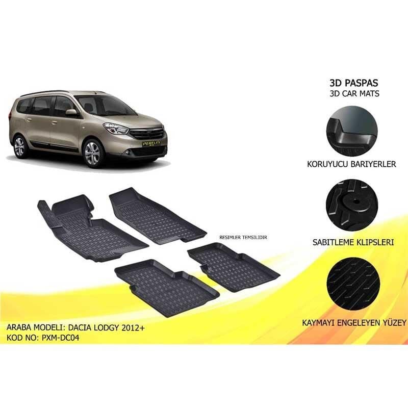 Perflex Paspas 3D Havuzlu X-Mat Lodgy 2012+