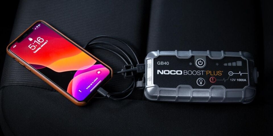 Noco Boost Plus GB40 12V 1000 Amper Lityum Akü Takviye + Powerbank + Led Lamba  + Eva Çanta