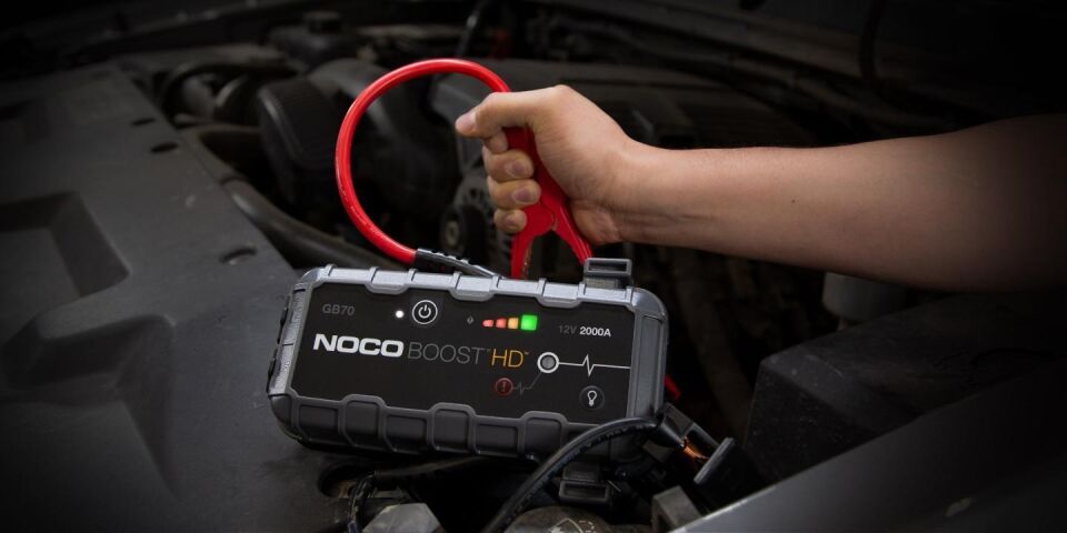 Noco Boost HD GB70 12V 2000 Amper Lityum Akü Takviye + Powerbank + Led Lamba