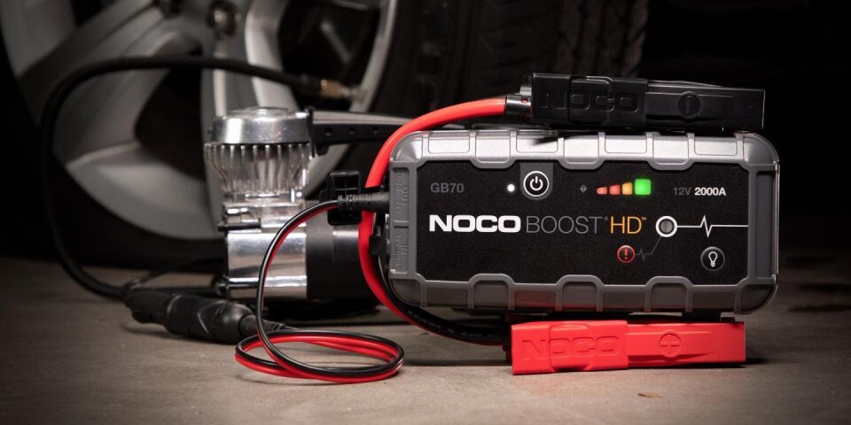 Noco Boost HD GB70 12V 2000 Amper Lityum Akü Takviye + Powerbank + Led Lamba