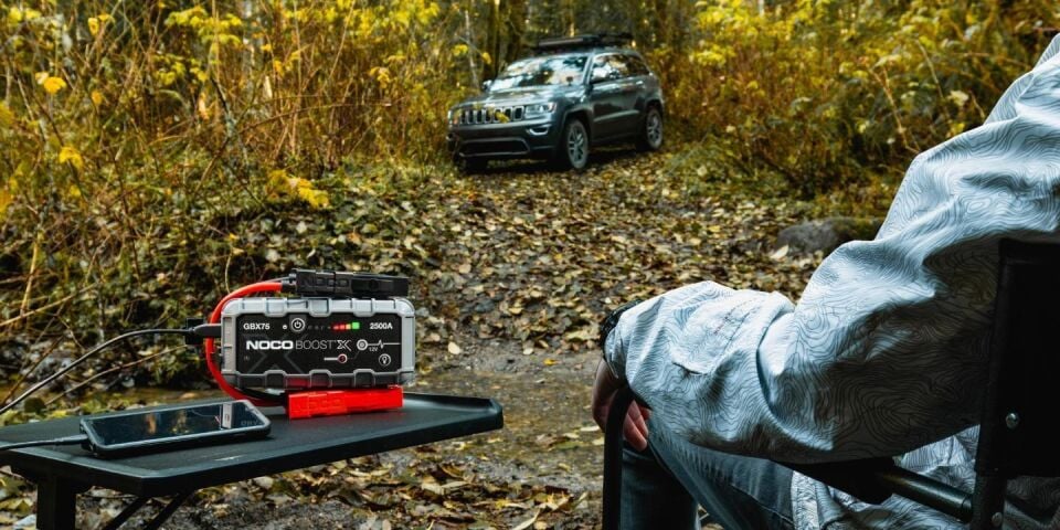 Noco Boost X GBX75 12V 2500 Amper Lityum Akü Takviye + Powerbank + Led Lamba  + Eva Çanta